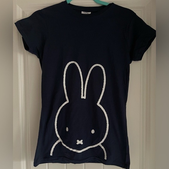 MIFFY-Imported (NWT) Women's Style Short Sleeve Blue Character Tee - Picture 9 of 12